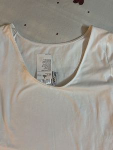 White Short Sleeve Bodysuit