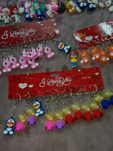 Set Of Five Dozen Keychains- Total 60 Pieces...
