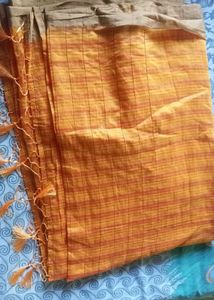 Mango Yellow Saree