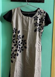 Floral Print Kurta