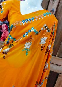 ❤️saree With Blouse