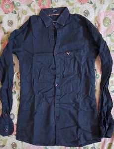 Allensolly Navyblue Shirt.