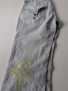 Lee Embroidered Cargo Pants