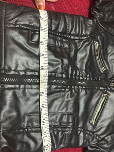 Black Faux Leather Jacket