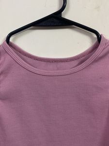 Cute Pink Crop Top