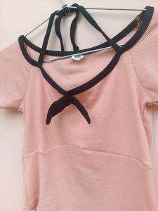 Korean bow tie crop top (UNUSED)