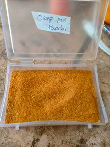 Home Made Orange Peel Powder 🍊And Multani Mitti