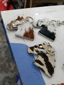 Leather Horse Keyring