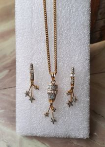 Necklace Pendent Set Earings