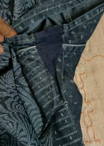Blue Denim Kurti