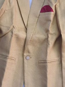 Yellow Formal Blazer