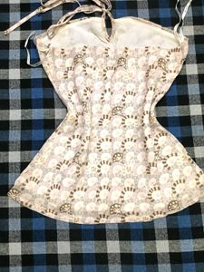 Vintage Style Print Dress