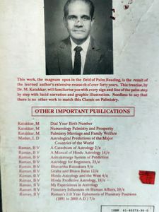 Palmistry Book: Encyclopaedia Of Palm Reading