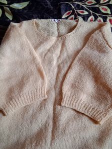 Woolen Short Girls Top