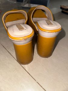 ELLE Yellow Heels Size 37