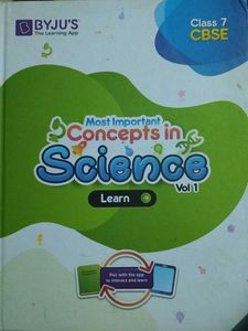Class 7 CBSE Math and science book