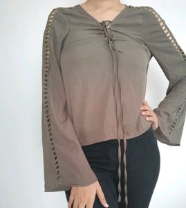 Light Green Formal Top 💚 New.. Unused..Bust-32,34