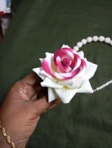 Pearl Headpand And Rose