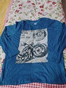 Blue Graphic T-Shirt