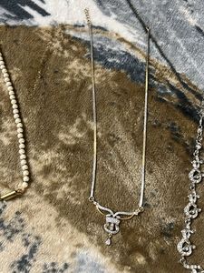 combo set Beaded Pendant Necklace