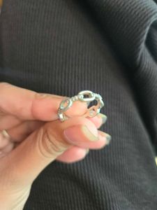 Silver Chain Ring