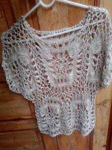 Crochet Knit Top