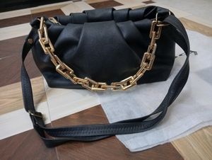 Bebe Black Shoulder Bag