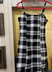 Plaid Mini Dress