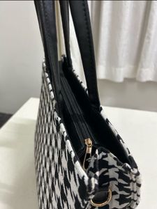 Houndstooth Tote Bag