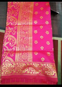Fabulous Brand New Cotton Silk Jacquard Saree