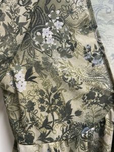 Floral Print Sheer Top