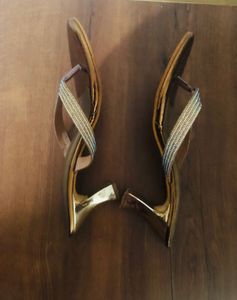 Glamorous Gold Heels