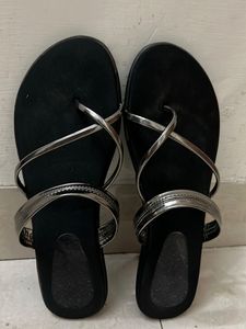 Black Strappy Sandals