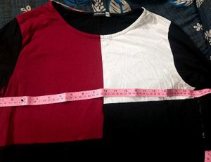 Juneberry Color Block Long Sleeve Top