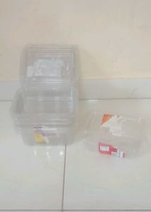10 Transparent Empty Containers