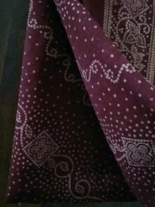 Yellow And Maroon Saree