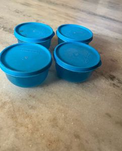 Set Of 4 150 Ml Airtight Containers