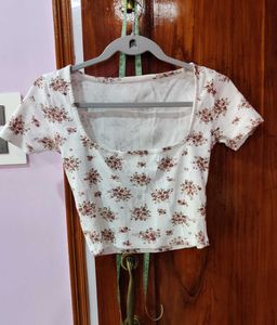 Square Neck Crop Top