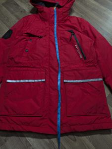 Red Winter innercrew brand jacket