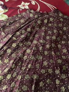 Polyester Festive Wear Skirt