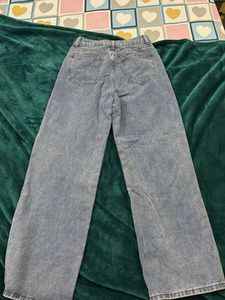 Wide Leg Denim Jeans