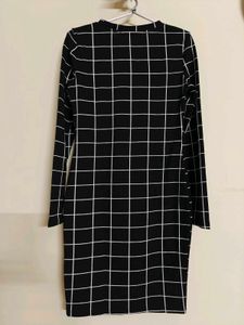🆕 Shein Checked Bodycon Dress