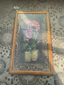Vintage Floral Framed Art