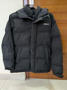 ROKA Black Puffer Jacket