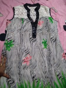 Floral Print Kurti