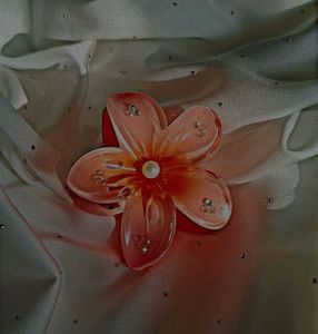 Flower Hair Claw Clip