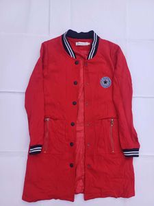 🎈Retro Red Varsity Jacket