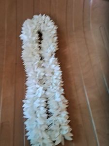 Artificial Fabric White Jasmine Flower