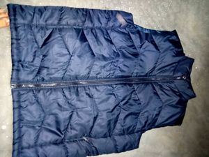 navy blue  Half jacket