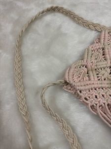 Macrame Crossbody Bag